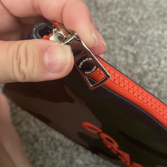 COACH: Large Camo Nylon Pouch - Picture 2 of 4